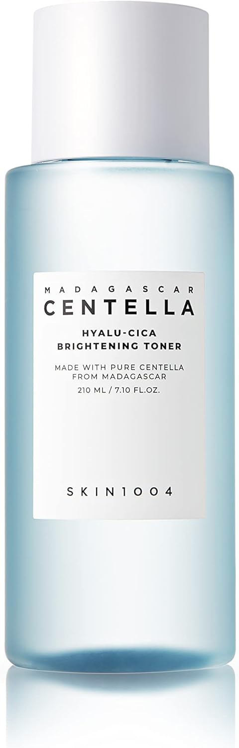 SKIN1004 Hyalu-CICA Brightening Toner – 7.10 fl.oz (210ml) | Hydrating & Brightening Toner with Hyaluronic Acid, CICA & Niacinamide