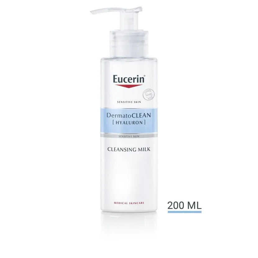 حليب التنظيف ديرماتوكلين [هيالورون] من يوسيرين 