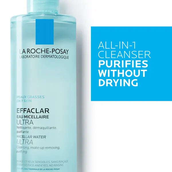 La Roche‑Posay 3‑in‑1 One‑Step Micellar Water – Sensitive Skin (400 ml)