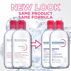 Bioderma - Sensibio - H2O Micellar Water - Makeup Remover Cleanser - Face Cleanser for Sensitive Skin