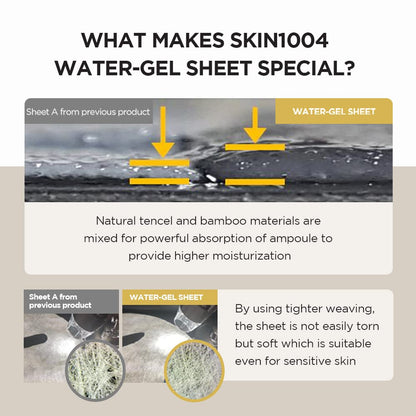 SKIN1004 Madagascar Centella Watergel Sheet Ampoule Mask, 1box - 5ea