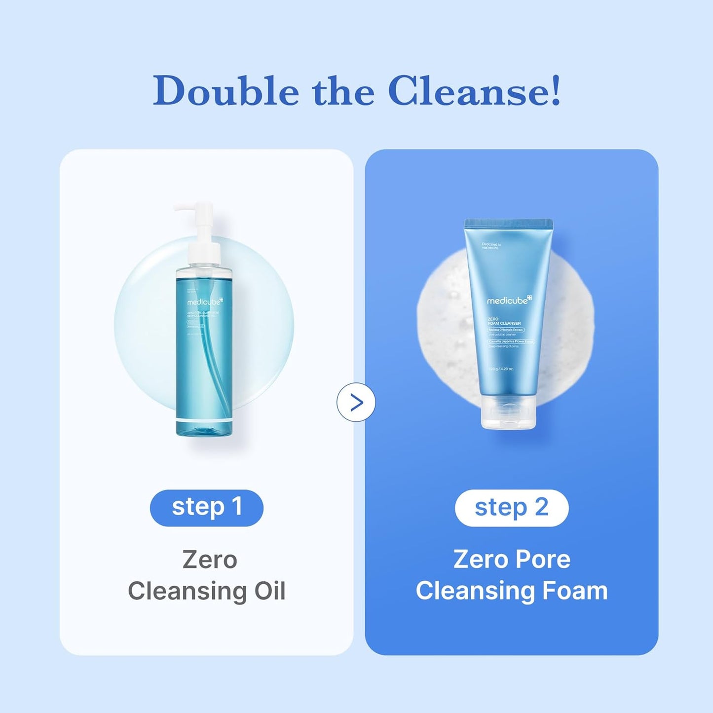 medicube Zero Foam Cleanser for Sensitive Skin