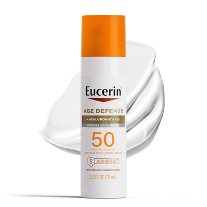 Eucerin Age Defense + Hyaluronic Acid 5 AOX Shield 50spf 75 ml