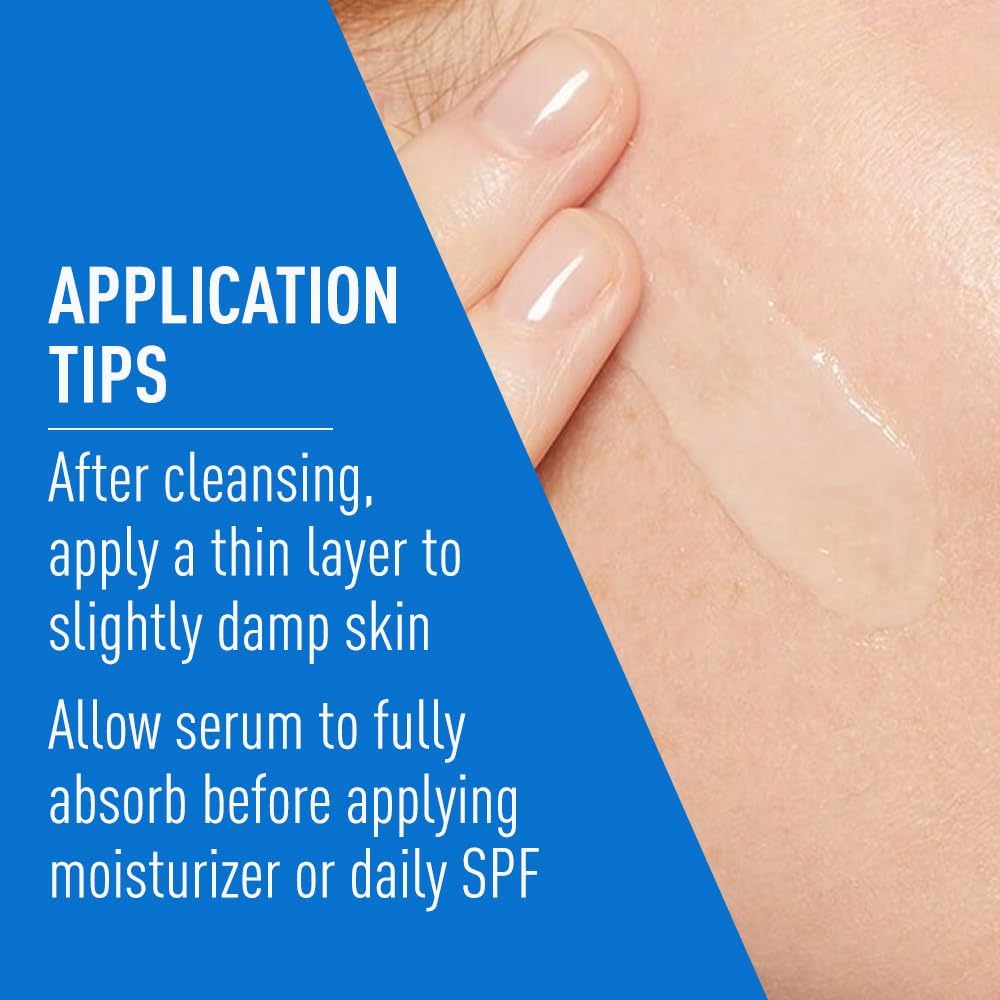 Cerave Hyaluronic Acid Serum for Face with Vitamin B5 and Ceramides