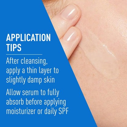 Cerave Hyaluronic Acid Serum for Face with Vitamin B5 and Ceramides