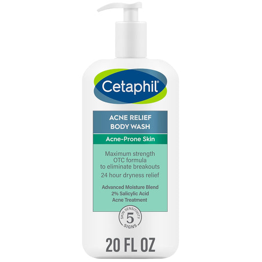 Cetaphil Acne Relief Body Wash Acne-Prone Skin 591 ml