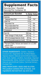 Real Health Bioglan Kids Smart Omega 3 Fish Oil, 30 Chewable Burstlets