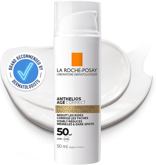 LA ROCHE-POSAY ANTHELIOS Age Correct Photocorrection Daily Light Cream, 50 SPF 50 ml