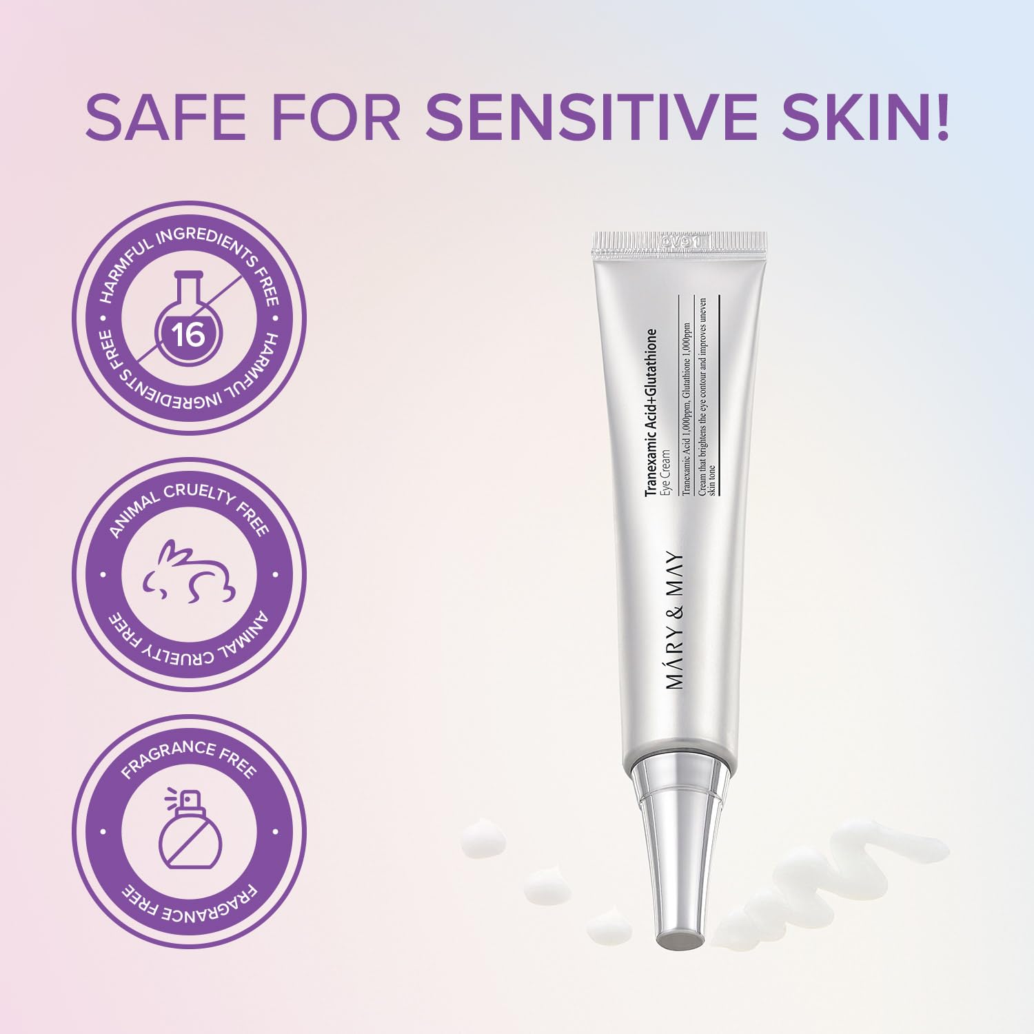 Mary&May Tranexamic Acid (TXA)+Glutathione Eye Cream - 30g