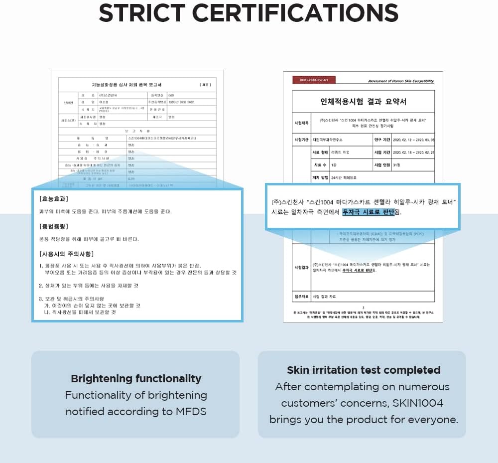 SKIN1004 Hyalu-CICA Brightening Toner – 7.10 fl.oz (210ml) | Hydrating & Brightening Toner with Hyaluronic Acid, CICA & Niacinamide