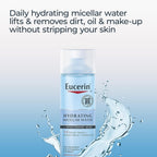 Eucerin Hydrating 3-in-1 Micellar Water, Formulated with Hyaluronic Acid