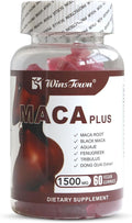 Wins Town MACA Plus 1500mg 60 Gummies