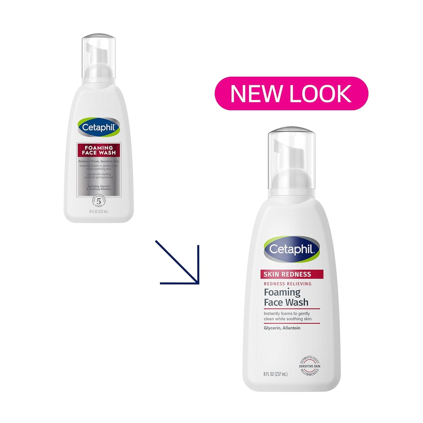 Cetaphil Foaming Face Wash [Redness-Prone Skin] 237 ml