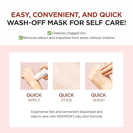 قناع الطين السريع المسامي من SKIN1004 بخلاصة سنتيلا مدغشقر - 27 جم