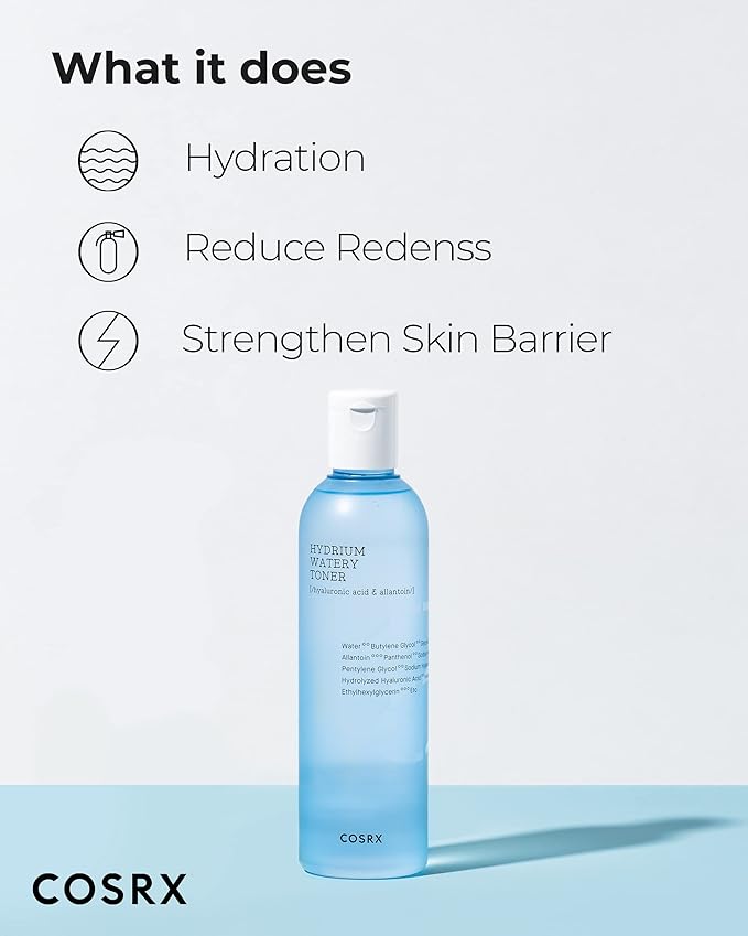 COSRX Hydrium Watery Toner (Hyaluronic Acid & Allantoin). 280ml