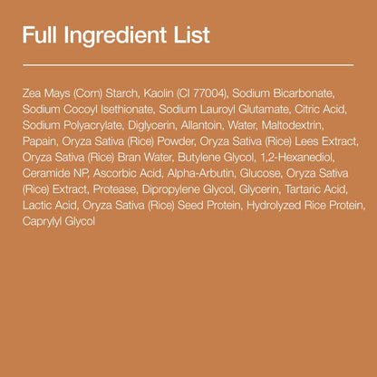 ANUA RICE ENZYME BRIGHTENING CLEANSING POWDER, Rice Mask, Ceramide, Gentle Face Wash for Brightening, Radiant Skin