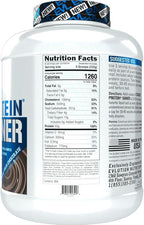 Evlution Nutrition Stacked Protein Gainer, 50 Grams Whey Protein Powder Complex, 251 Grams Carbohydrates, Build Muscle, Recovery, Post Workout, Gluten-Free (Double Rich Chocolate, 6 LB)