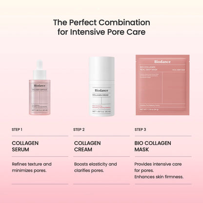 BIODANCE Bio-Collagen Real Deep Mask, Hydrating Overnight Hydrogel Mask, Pore Minimizing, Elasticity Improvement, 34g x4ea Audible Logo