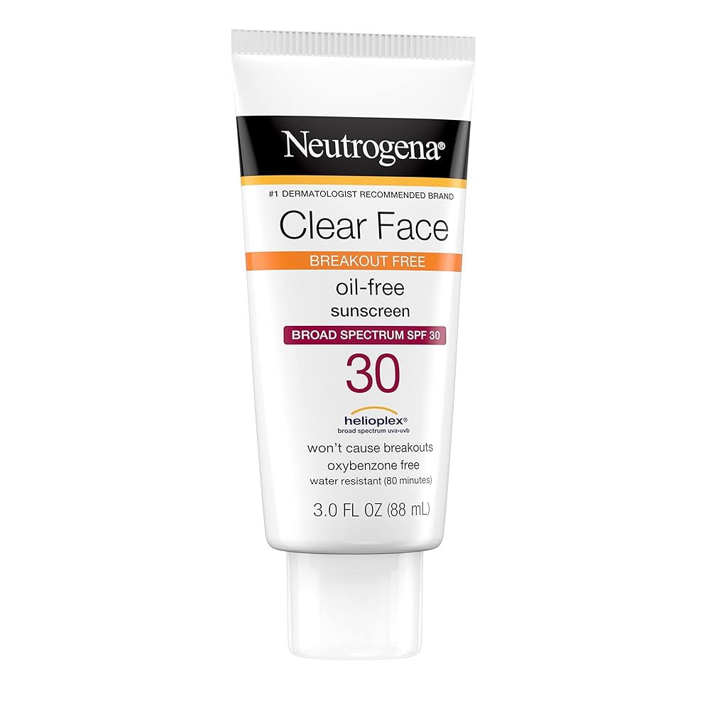 Neutrogena clear face oil-free sunscreen spf 30