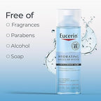Eucerin Hydrating 3-in-1 Micellar Water, Formulated with Hyaluronic Acid