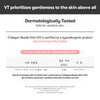 VT COSMETICS Collagen Reedle Shot 100, Microneedling Serum, Firming & Elasticity, (50ml)