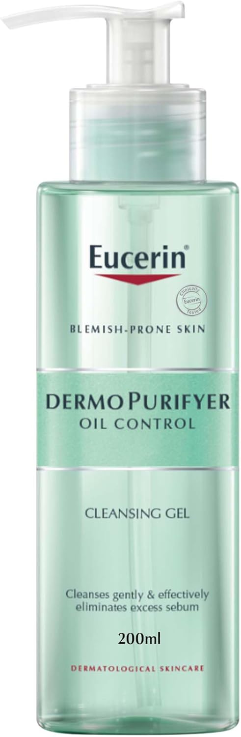 Eucerin DermoPurifyer Oil Control Face Cleansing Gel 200ml