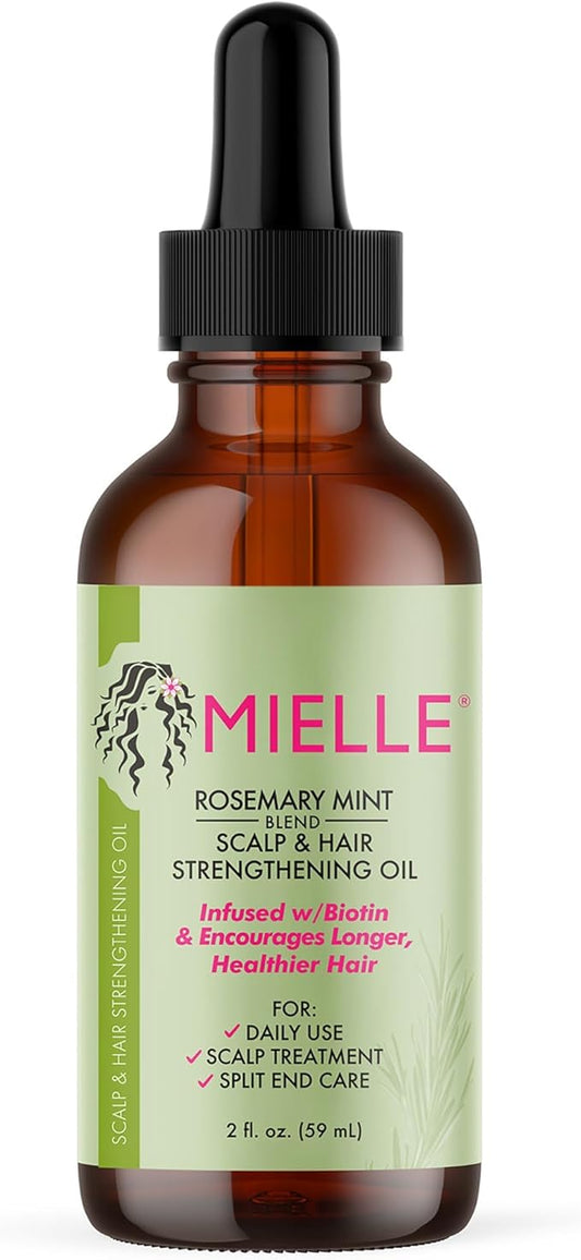 MIELLE Rosemary Mint Scalp & Hair Strengthening Oil