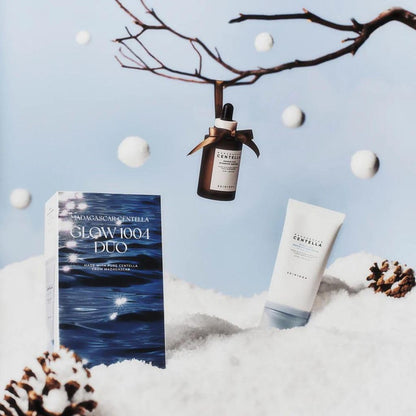 SKIN1004 Madagascar Centella Glow 1004 Duo (Probio-Cica Intensive Ampoule + Hyalu-Cica Water-Fit Sun Serum SPF50+ PA++++)