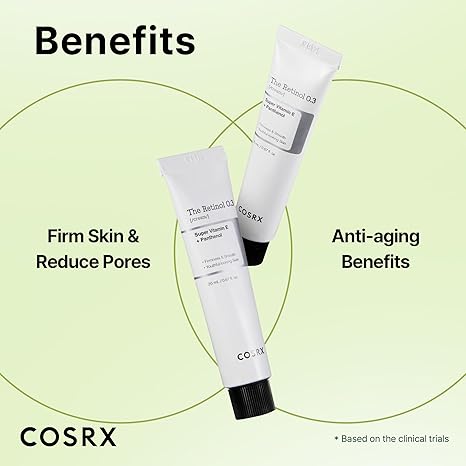 COSRX The Retinol 0.3, Cream Super Vitamin E + Panthenol 20 ml