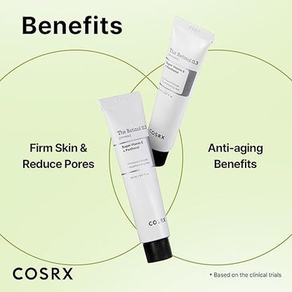 COSRX The Retinol 0.3, Cream Super Vitamin E + Panthenol 20 ml