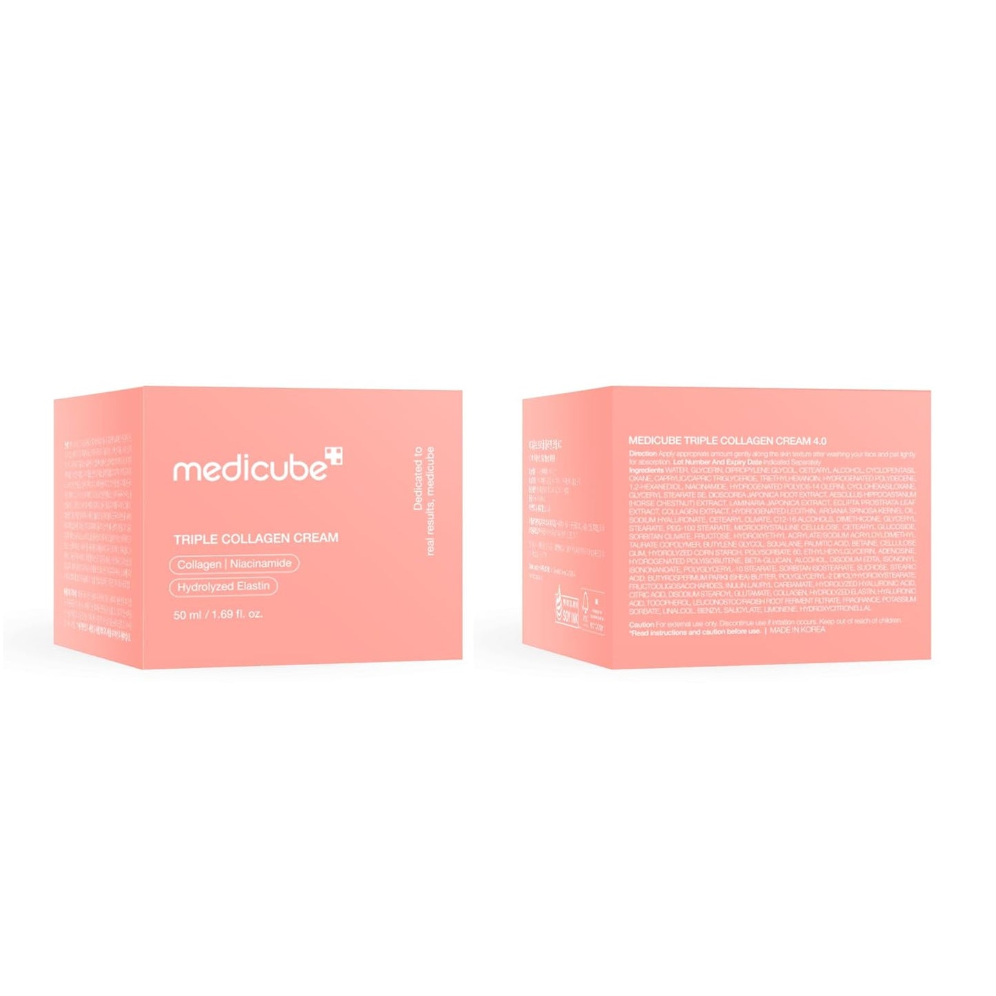 Medicube Triple Collagen Cream - Hydrating & Firming Moisturizer with Hyaluronic Acid