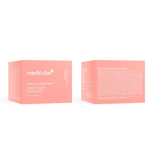 Medicube Triple Collagen Cream - Hydrating & Firming Moisturizer with Hyaluronic Acid