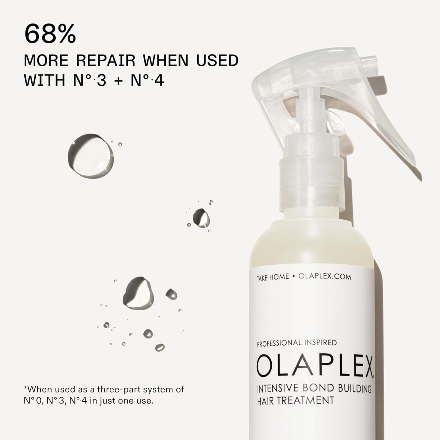 Olaplex No. 0 Intensive Bond Building Hair Treatment, Repairs, Protects, & Strengthens All Hair Types, 5.2 fl oz