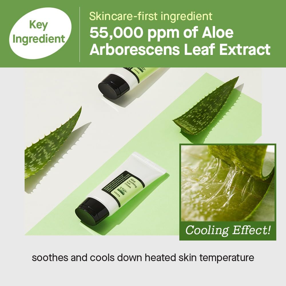 Cosrx Aloe soothing sun cream SPF 50+ pa+++ 50ml