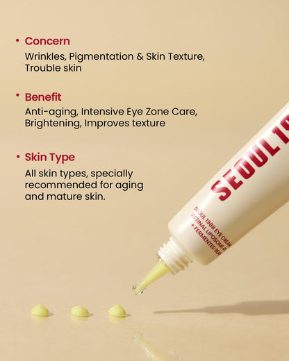 SEOUL 1988 Revitalizing Eye Cream – Korean Skincare for Dark Circles & Fine Lines