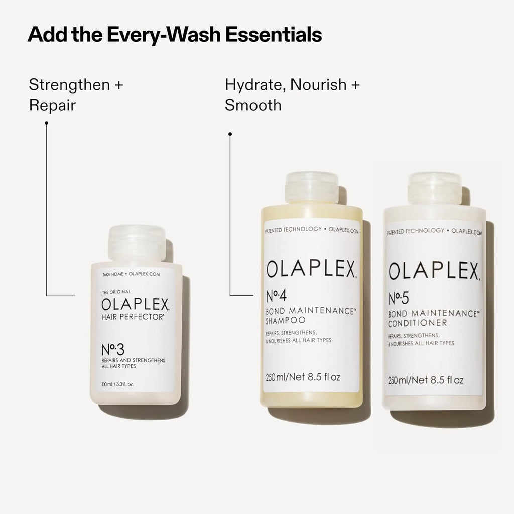 Olaplex No. 3 Hair Perfector Repairing Hair Treatment, Concentrated for Dry Damaged Hair, Repairs & Strengthens All Hair Types, 3.3 fl oz