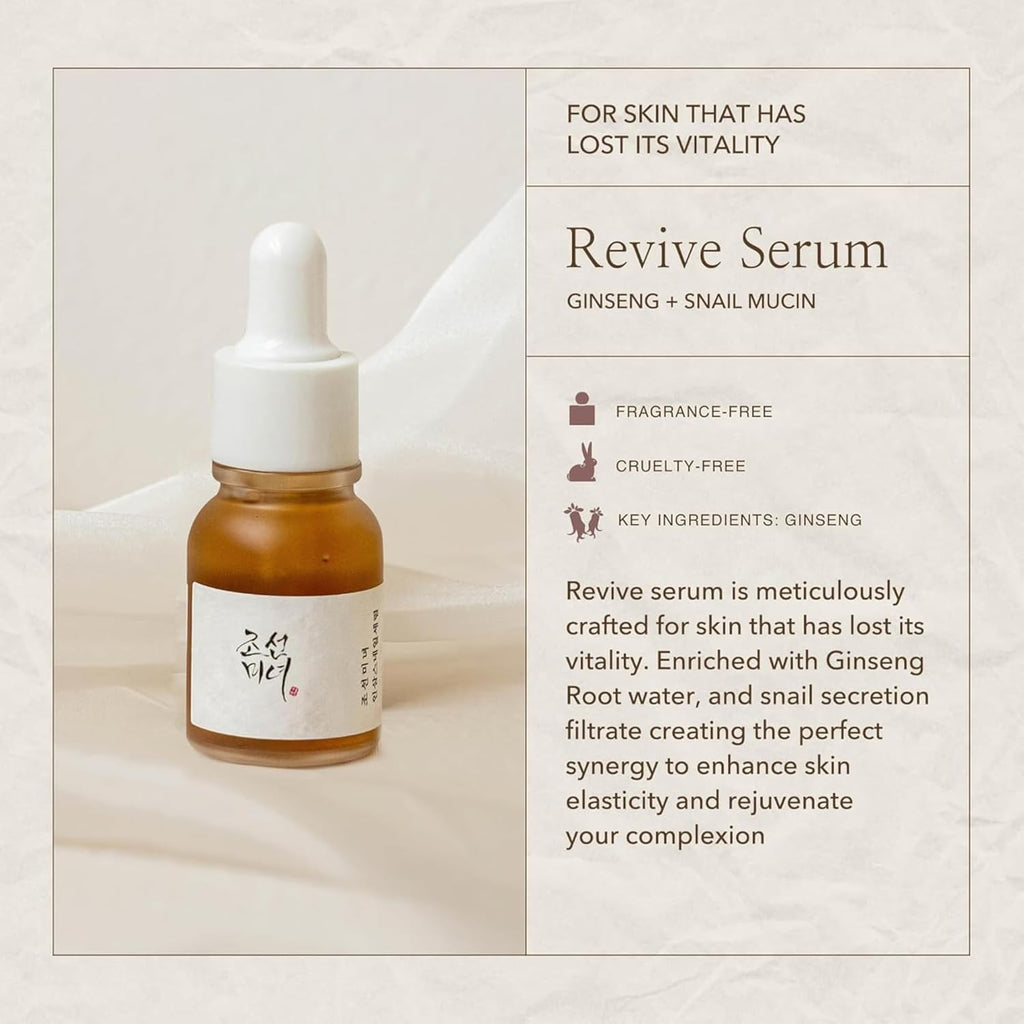 Beauty of Joseon, Hanbang Serum Discovery Kit (Glow Serum, Glow Deep Serum, Glow Serum, Calming Serum), 4x10 ml e
