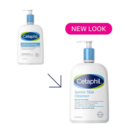 Cetaphil Gentle Skin Cleanser Normal to Dry, Sensitive Skin 237m