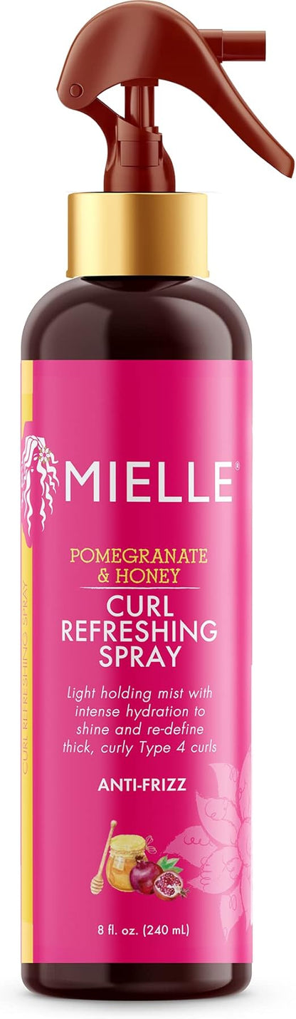 MIELLE Pomegranate & Honey Curl Refreshing Spray [Anti-Frizz]