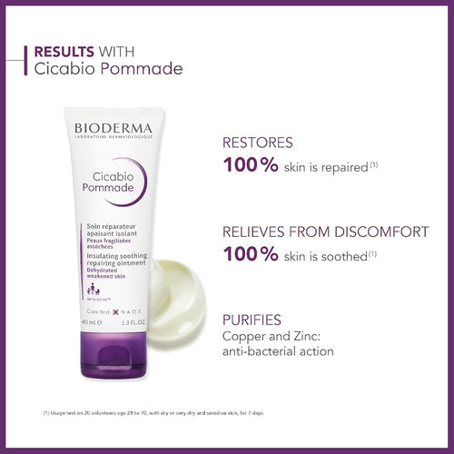 BioDerma Cicabio Pommade Soothing Repairing Nourishing Ointment For Damaged Skin Baby