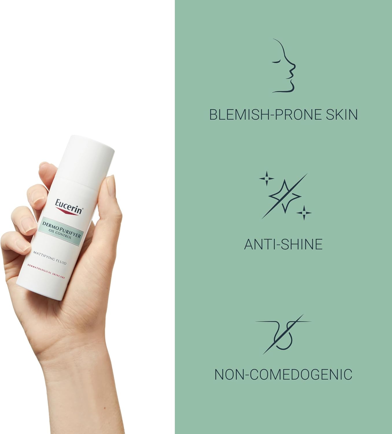 Eucerin Blemish-Prone Skin DermoPurifyer Oil Control Mattifying Fluid 50 ml