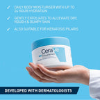 CeraVe SA Smoothing Cream For Dry, Rough, Bumpy Skin 340 g