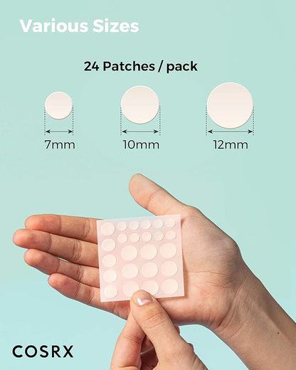 COSRX Acne Pimple Master Patch (A.D.F. Hydrocolloid Dressing) 24 Patches/Pouch