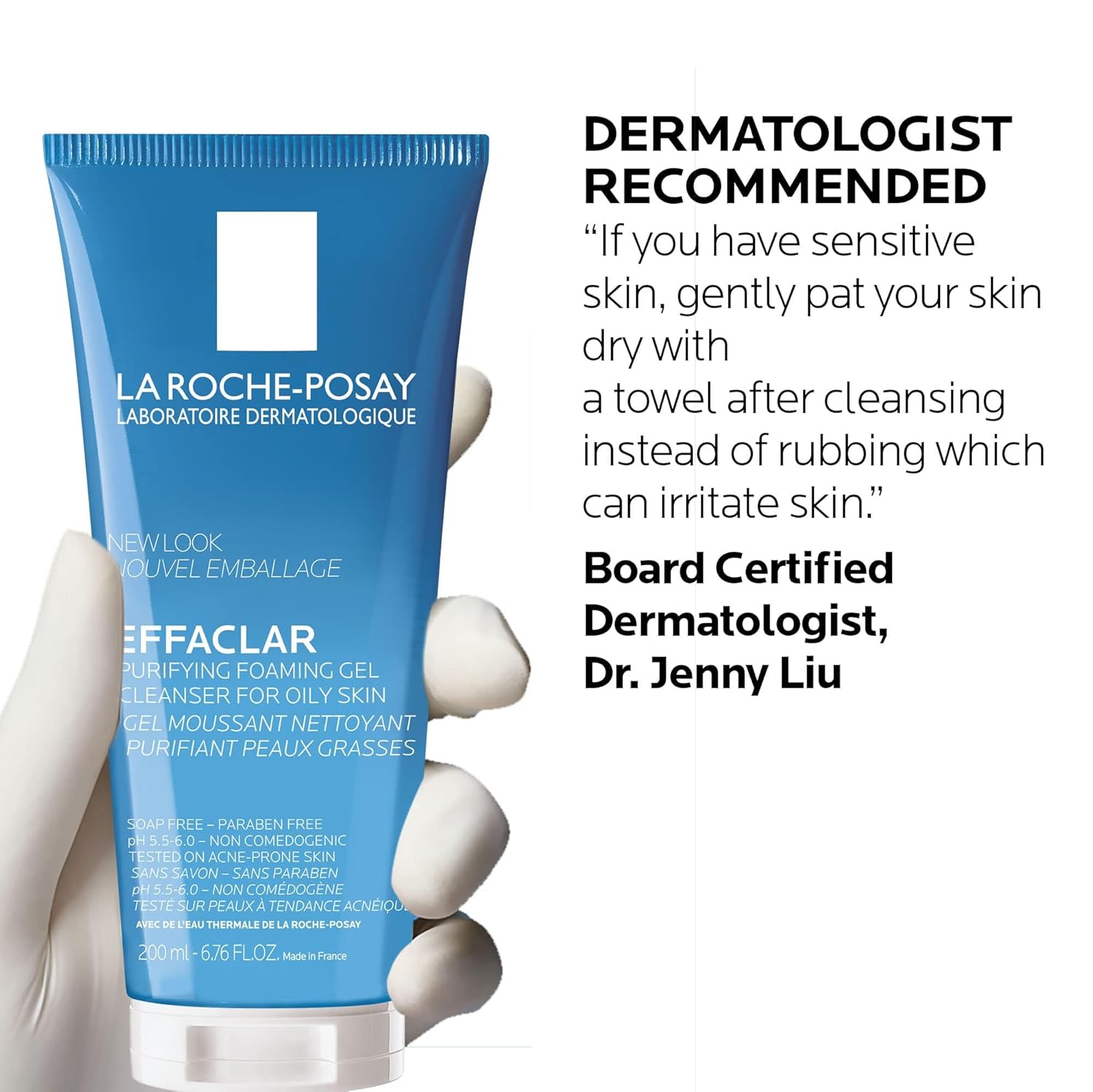 La Roche-Posay Effaclar Purifying Gel (For Oily Sensitive Skin) 200ml