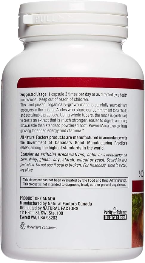 Maca Rich by Natural Factors 90 CAP.