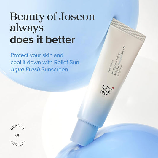 Beauty of Joseon Relief Sun – Aqua Sunscreen SPF 50+ | Rice + Panthenol, 50ml