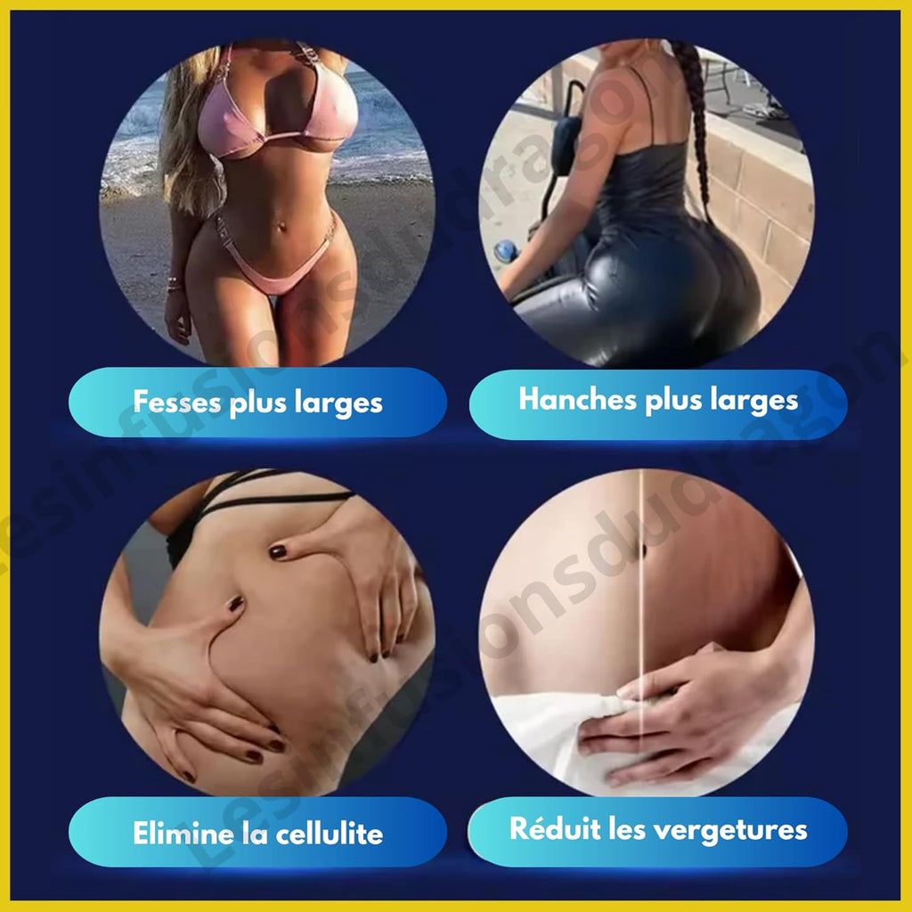For Buttocks + Big Care 1 Month: 3 Days Hip and Big Purpose Capsules helps increase the size of the buttocks, hips and thighs