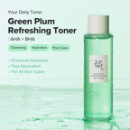 Beauty of Joseon Green Plum Refreshing AHA + BHA Toner 150m