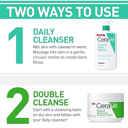 CeraVe Foaming Facial Cleanser | For Normal to Oily Skin - Oman