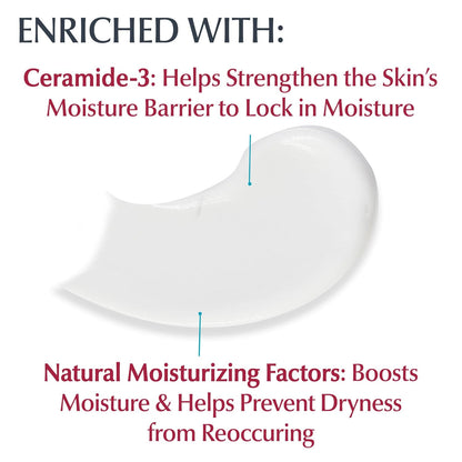 Eucerin (Very Dry Skin) Advanced Repair Cream Ceramide 3 & Natural Moisturizing Factors Enriched 454g